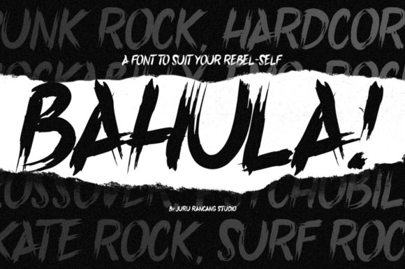 Bahula: A Bold Typeface for Editorial Impact
