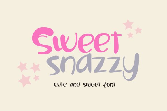 Discovering Sweet Snazy: A Font That Brings Joy to Branding Projects