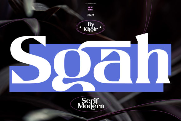 Font That Speaks Volumes: Sgah for Handmade Creators