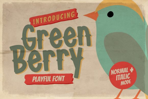 Green Berry: A Font That Elevates Your Brand