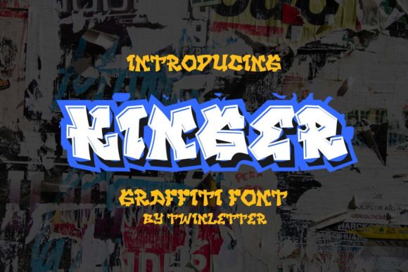 Kinger: A Font That Brings Street Art to Your Craft