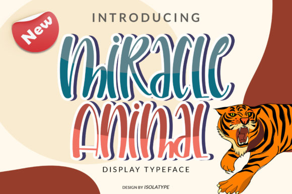 Miracle Animal: A Font That Brings Warmth to Your Brand
