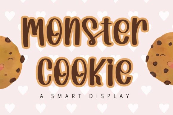 Monster Cookie: A Display Font with a Sweet Touch