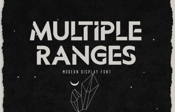 Multiple Ranges: A Bold Font for Branding Projects