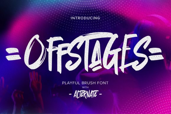Offstages: A Graffiti-Inspired Font for Bold Branding
