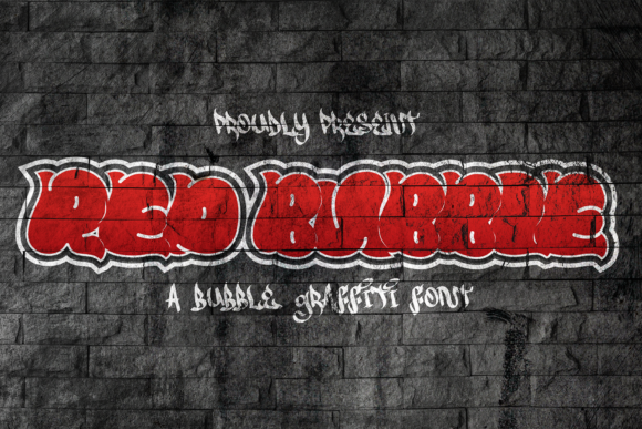Red Bubble: A Vibrant Display Font for Editorial Design