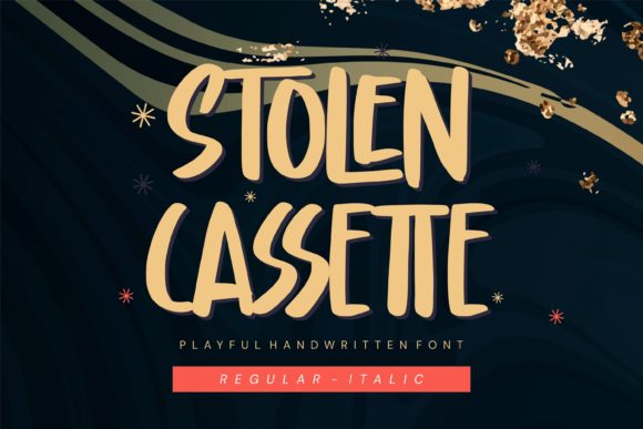 Stolen Cassette: The Playful Font That Elevates Your Digital Brand
