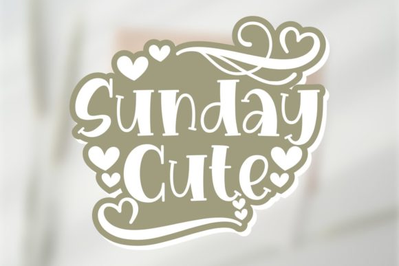 Sunday Cute: A Font That Brings Joy to Every Project
