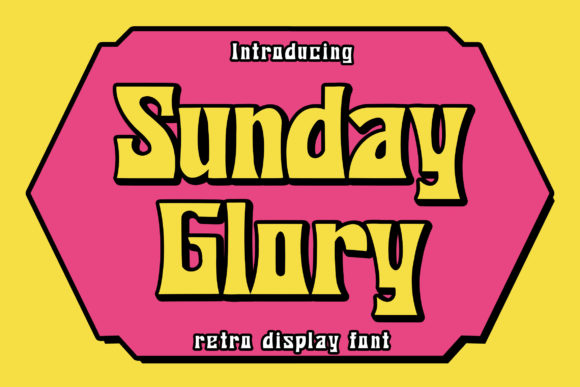 Sunday Glory Font: A Timeless Choice for Handmade Creators
