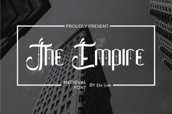 The Empire Font: A Bold Choice for Editorial Design