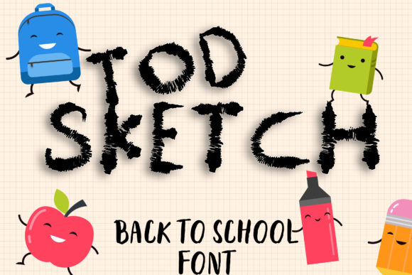 Tod Sketch: A Font That Breathes Life into Your Handmade Creations